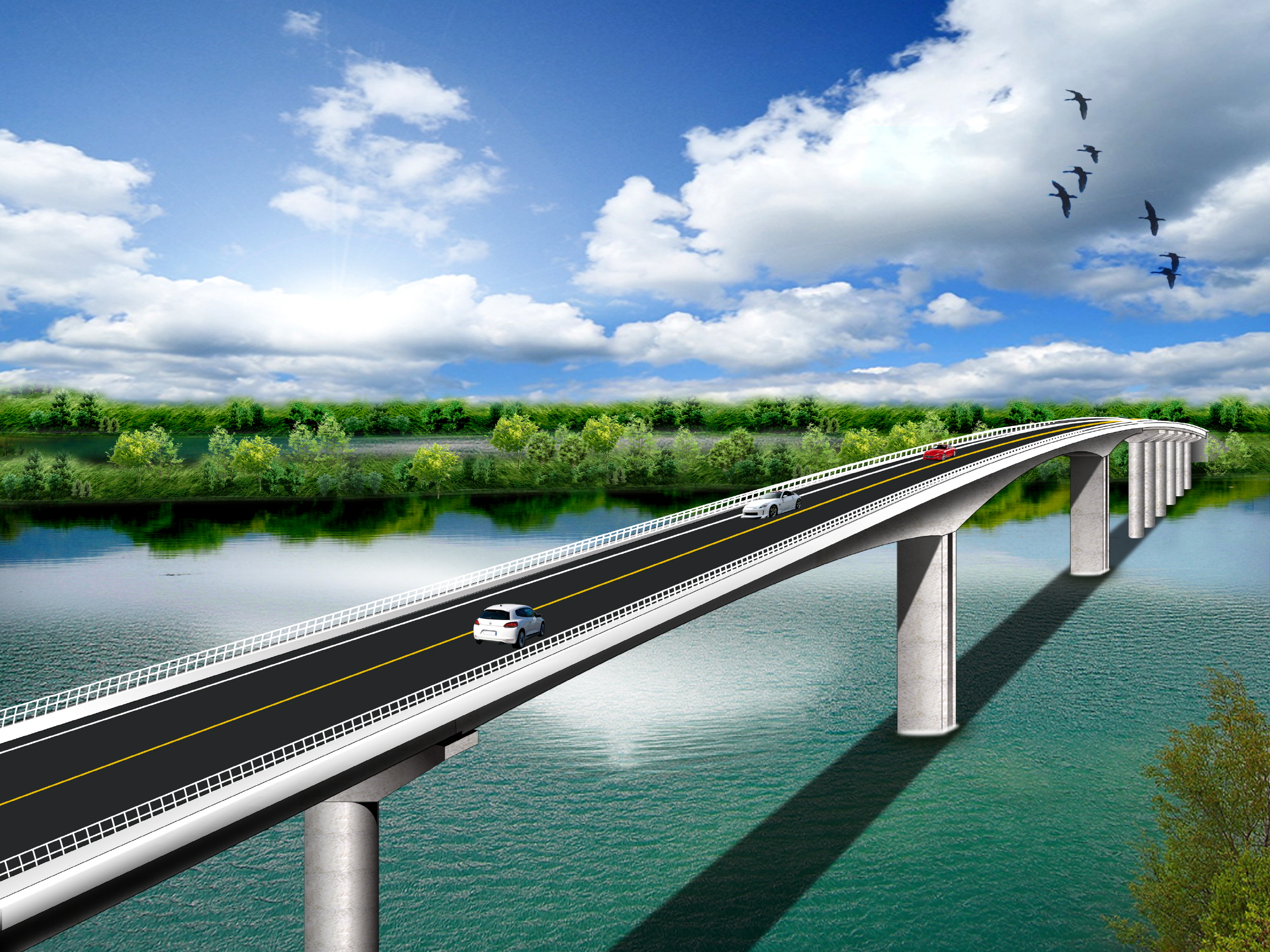 Feasibility Study and Preliminary Design for Construction of Thinh Long Bridge in Vietnam